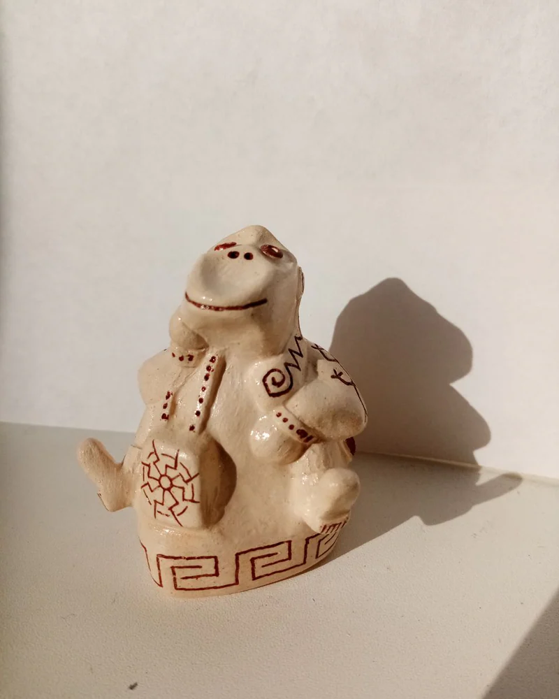 Чудики — керамические солонки-статуэтки — Фигурка 2