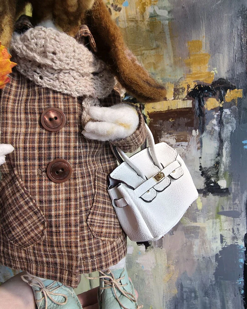 Бассет-хаунд Чуча. Интерьерная игрушка из шерсти