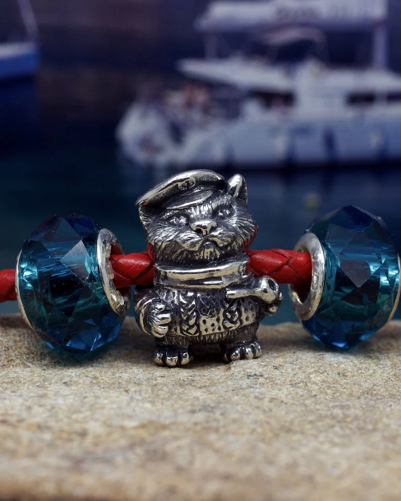 Бусина Морской Кот