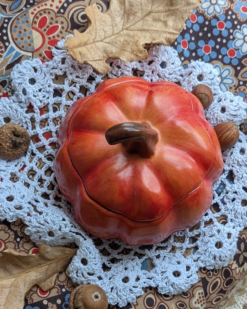 Ароматисеская свеча "Тыква"