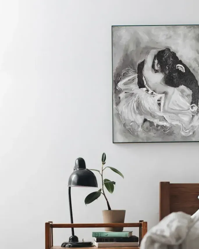 Танец любви. Картина маслом 50×60 см — 50×60 см