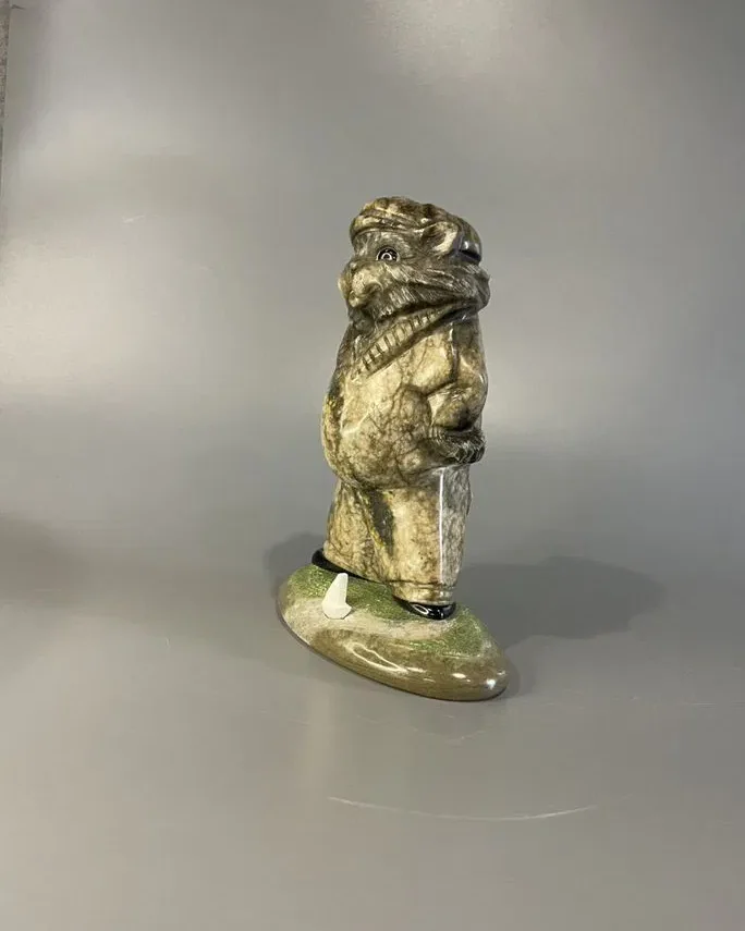 Скульптура из натурального камня, 19 см