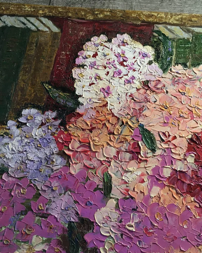 Картина маслом Сентябрь