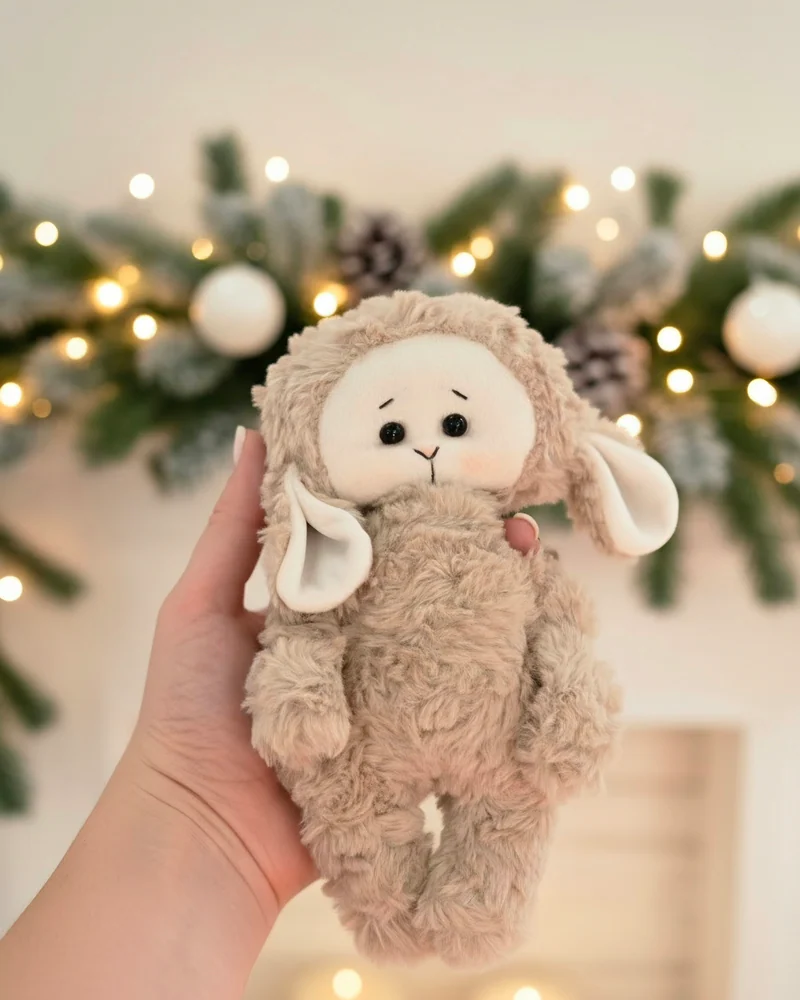 Тактильная игрушка овечка, коза — Овечка