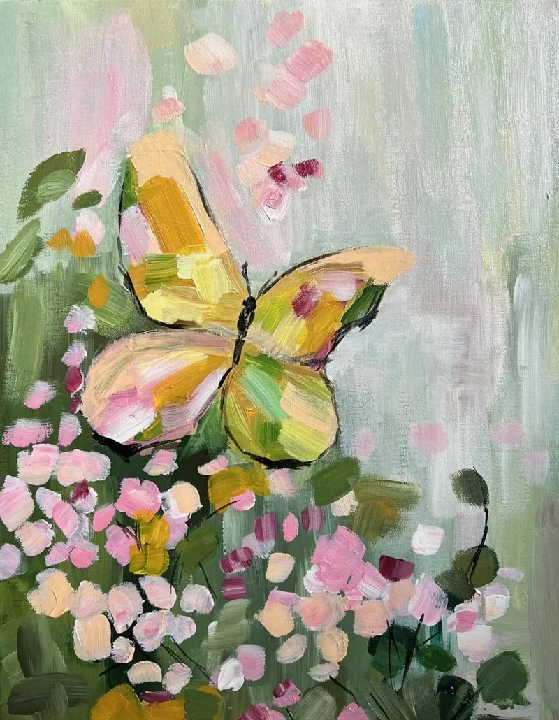 Картина Трансформация Butterfly Бабочка. Природа Руси