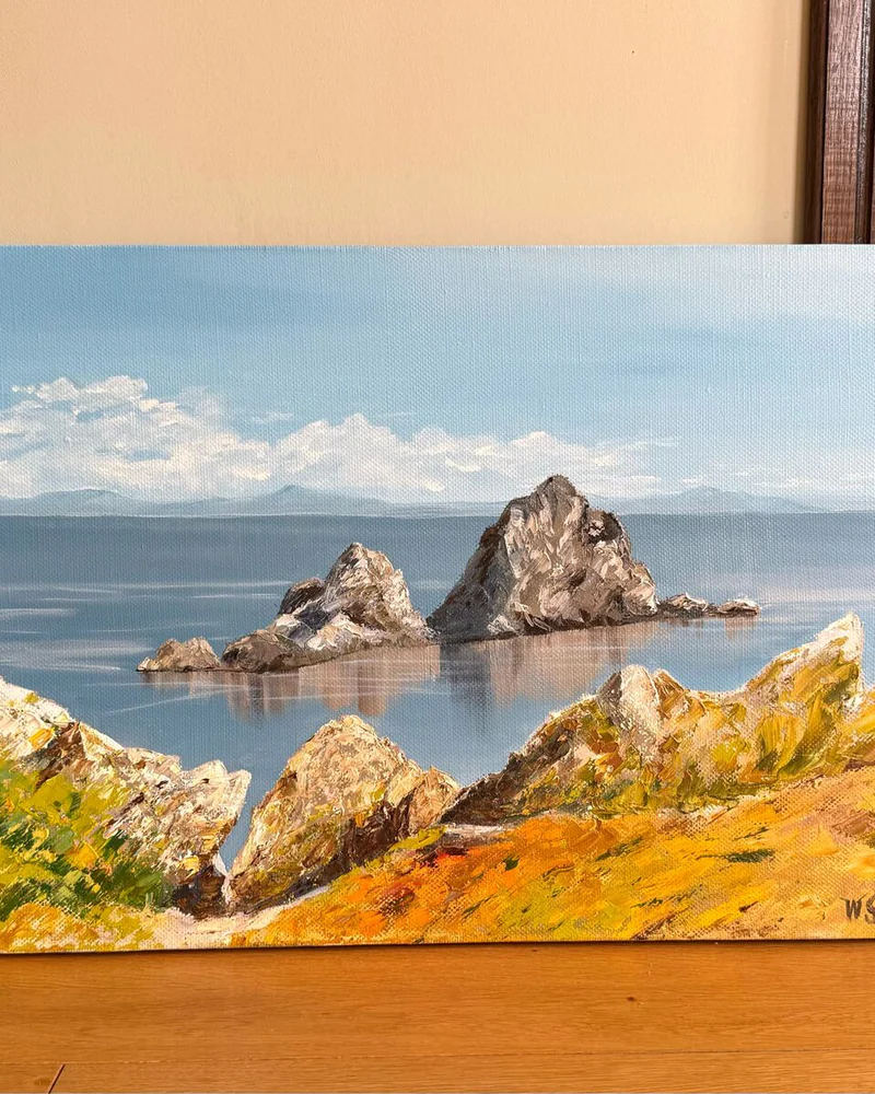 Морской пейзаж 40×60 — Оригинал