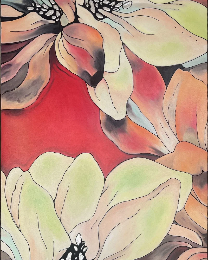 Картина «Ботаника», 70×50 см
