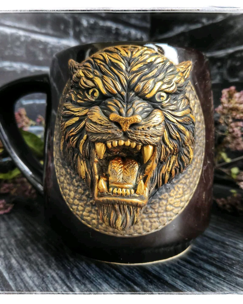 Кружка с тигром