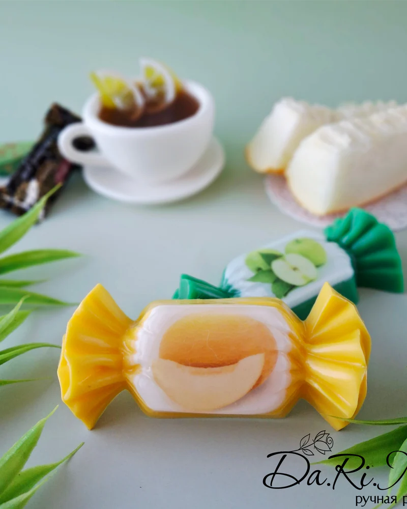 Мыльные конфетки с картинками