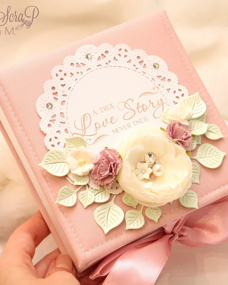 Коробочка для денег на свадьбу "Love Story"