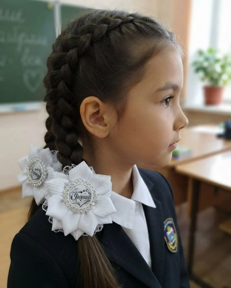 Школьные бантики на резинке