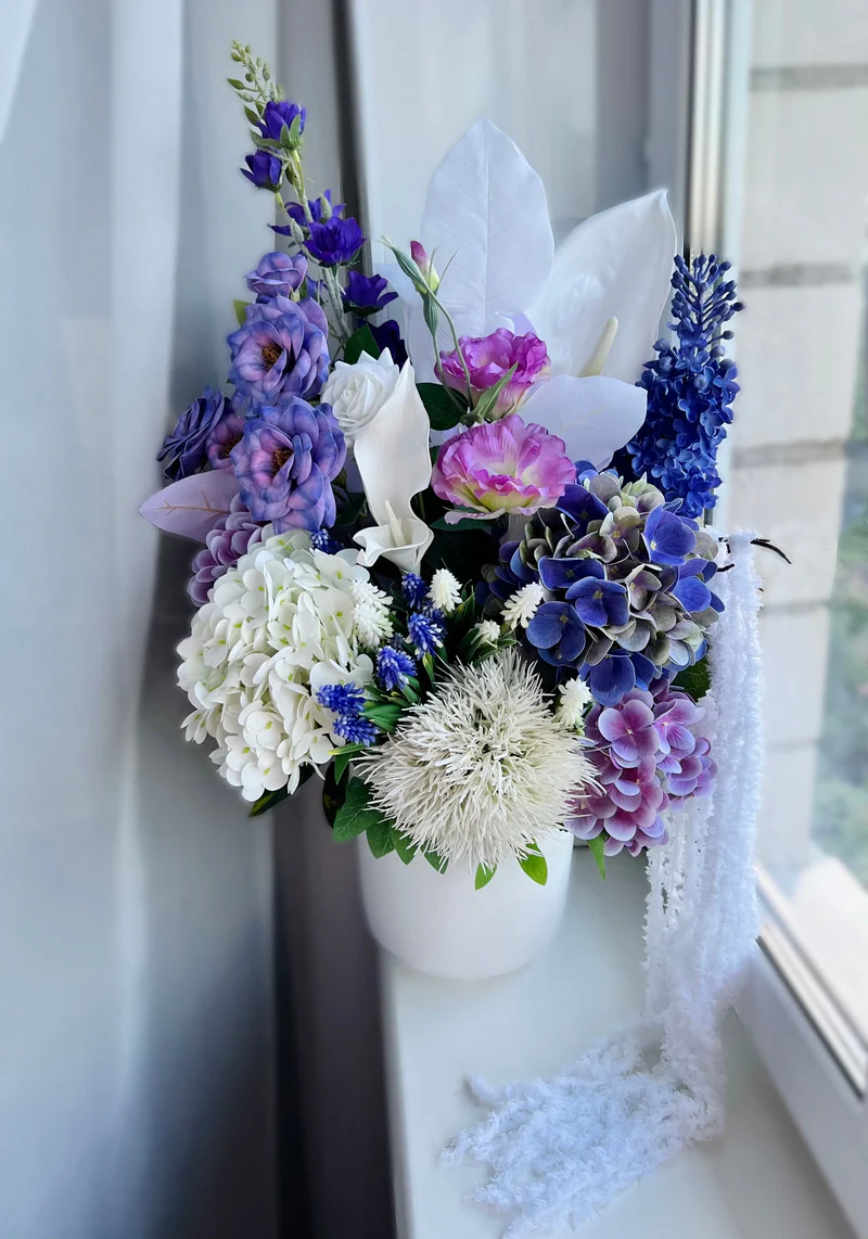 Композиция в сиреневой гамме💜