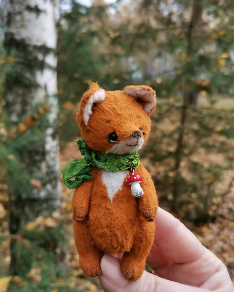 Лисенок с мухоморчиком
