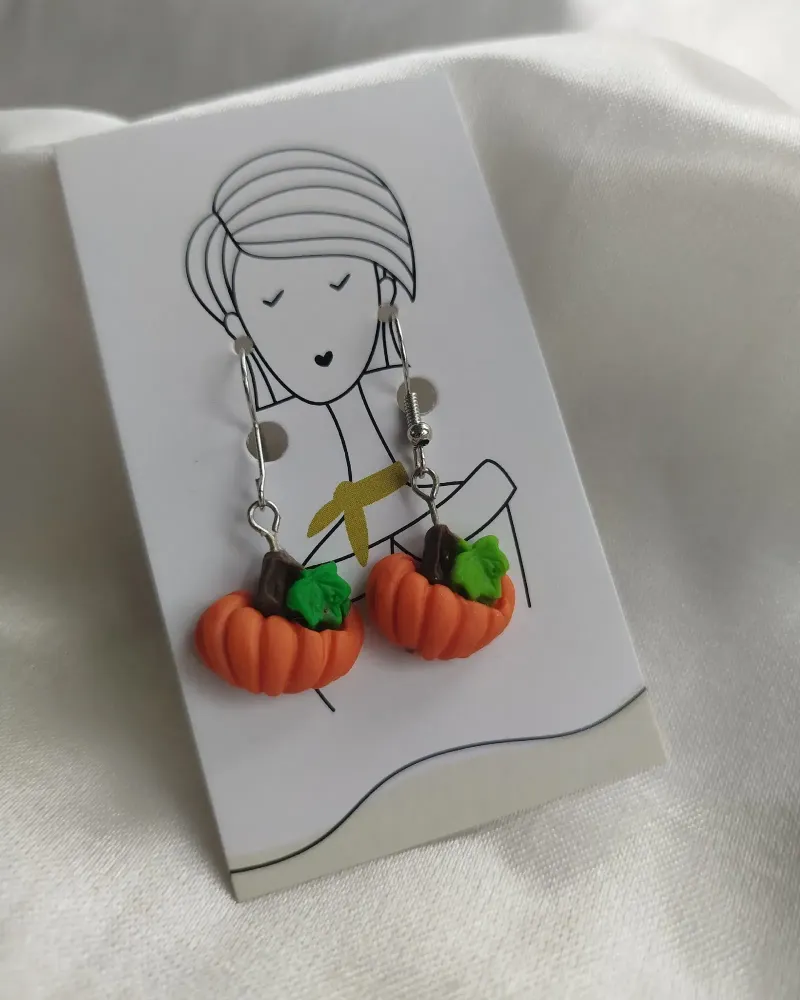 Серьги «Тыковки» — Основной