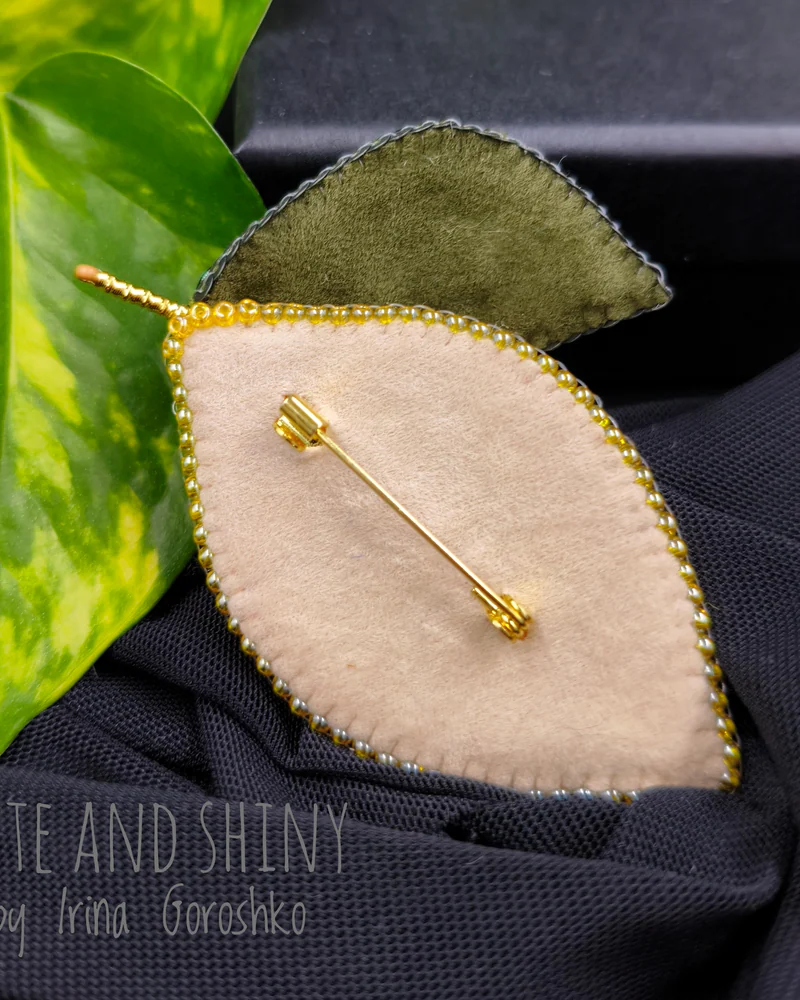 Брошь Лимон