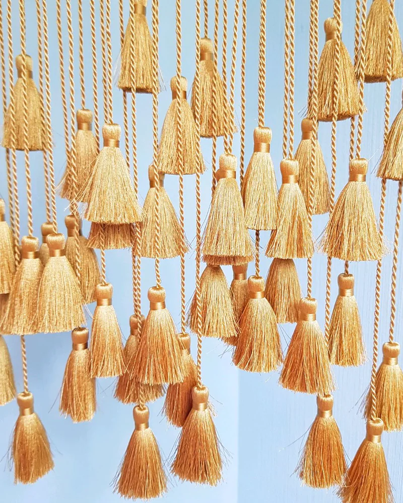 Панно Gold Tassels