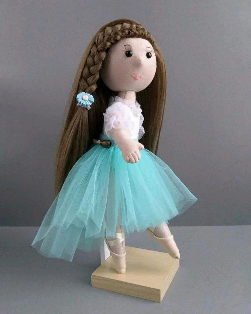 Кукла по фото Кукла Балерина Подарок для девочки, Кукла ручной работы — Основной