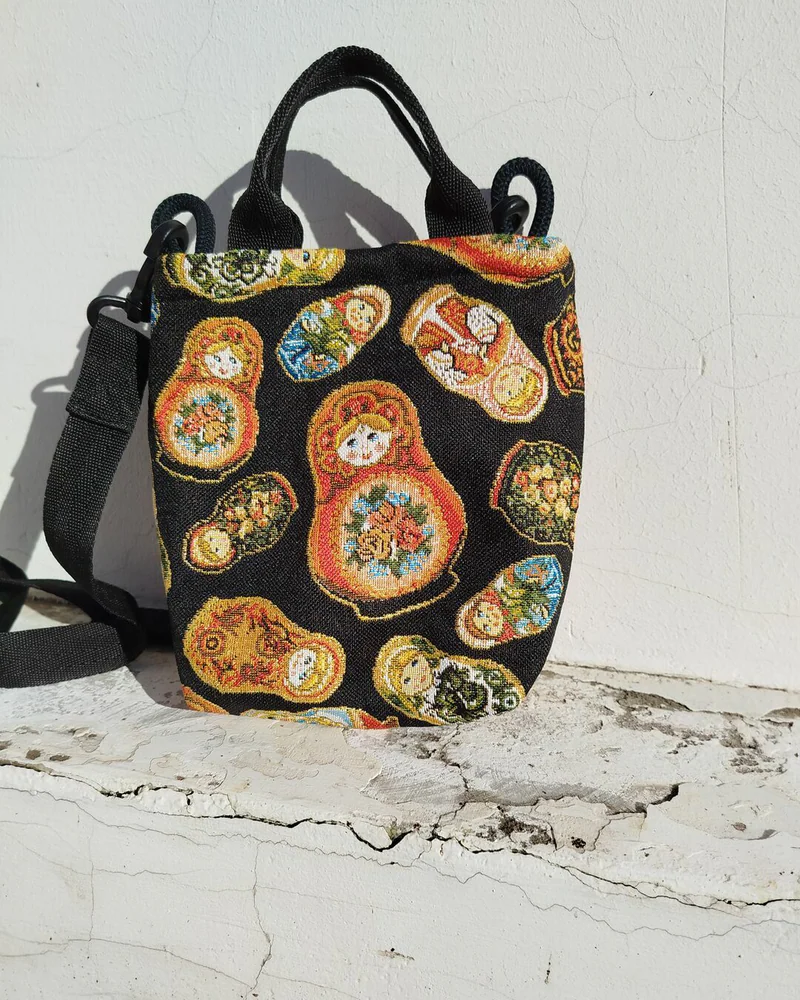 Сумка "Матрешки" русский стиль