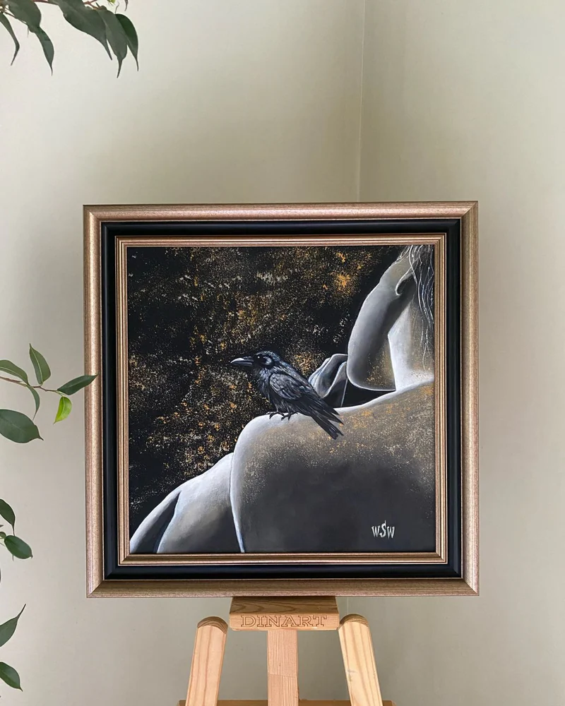 Картина маслом «Аварэ» 50×50 см, символизм — Оригинал