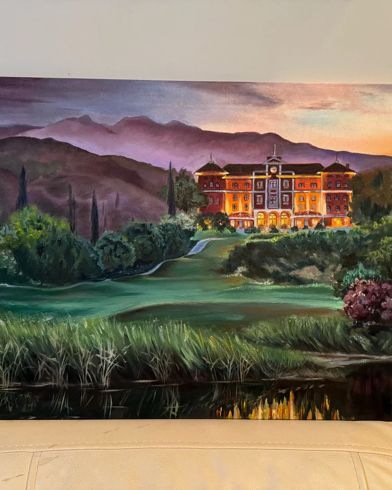 Картина маслом Пейзаж Испания 40×60 см — Оригинал