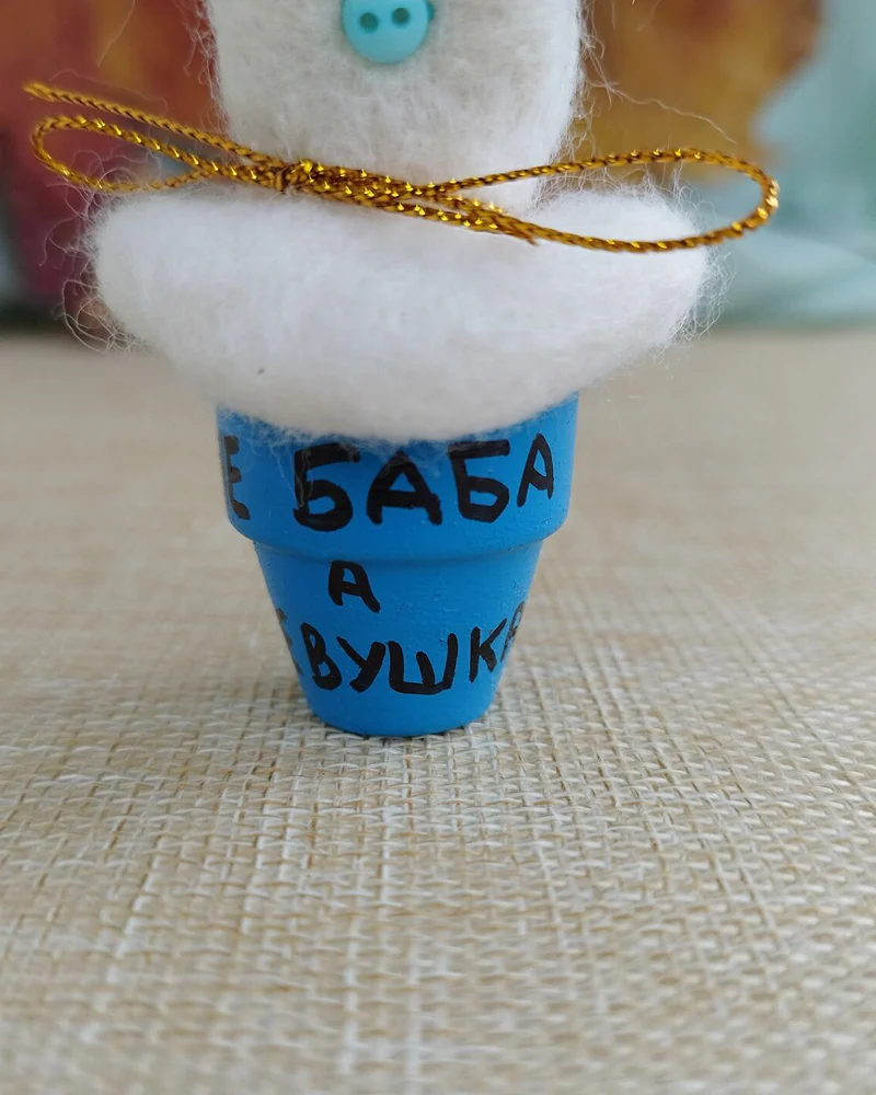 Снеговики. Снежная не Баба, а девушка! Новогодний сувенир