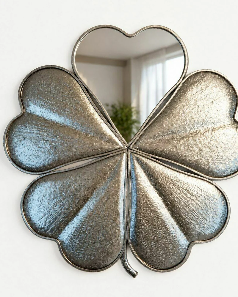 Зеркало-панно Clover Art D 80 см, шампань — Шампань