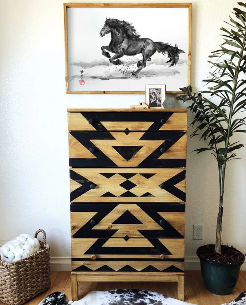 Картина Конь 45x34,5 скорость бег лошадь