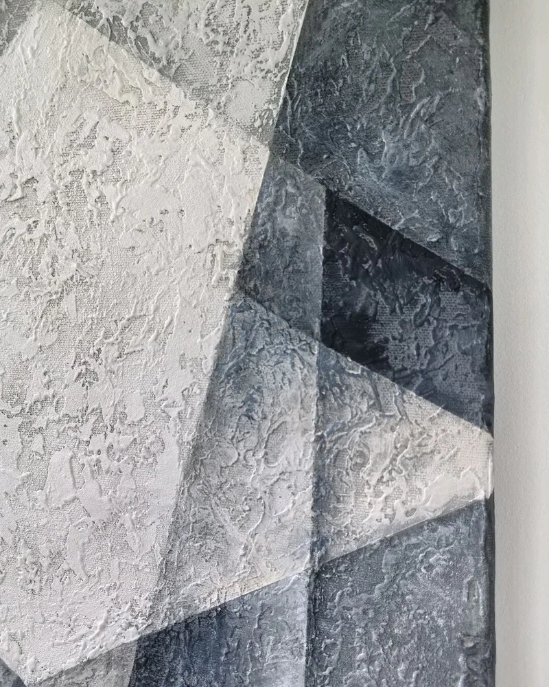 Интерьерная картина акрилом, Графическая абстракция, 60*80 см