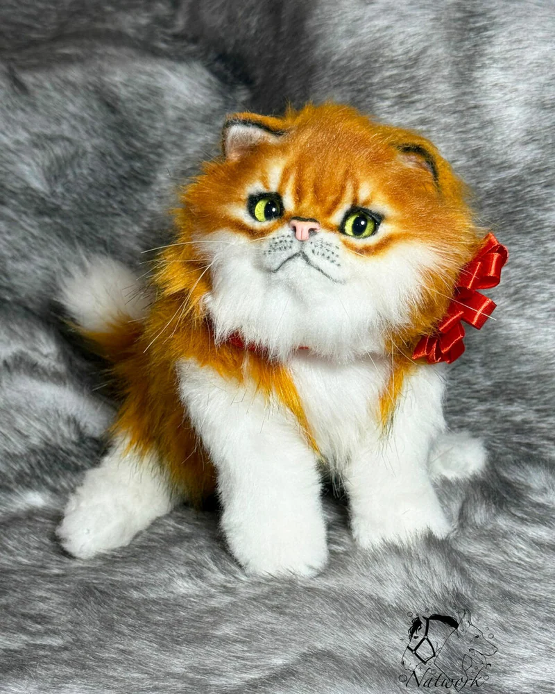 Реалистичный рыжий котенок 2.0