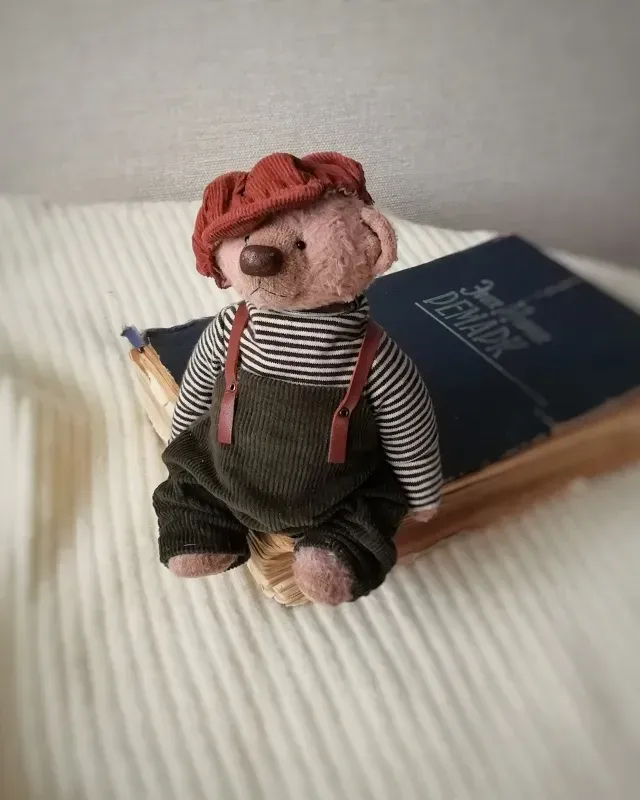 Мишка Тедди Томас, коричневый, 16 см