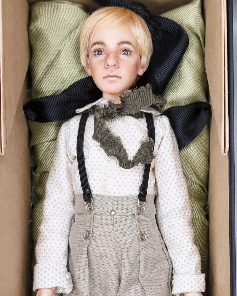 Толя - авторская шарнирная BJD кукла — Tolya BJD artdoll