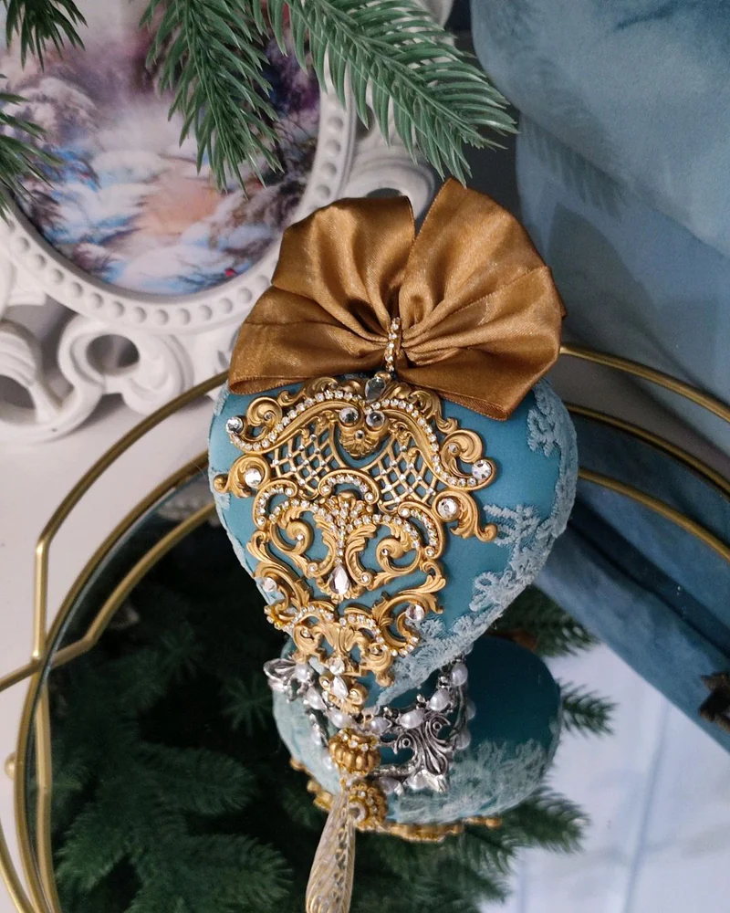 Ёлочная игрушка "Сердце"