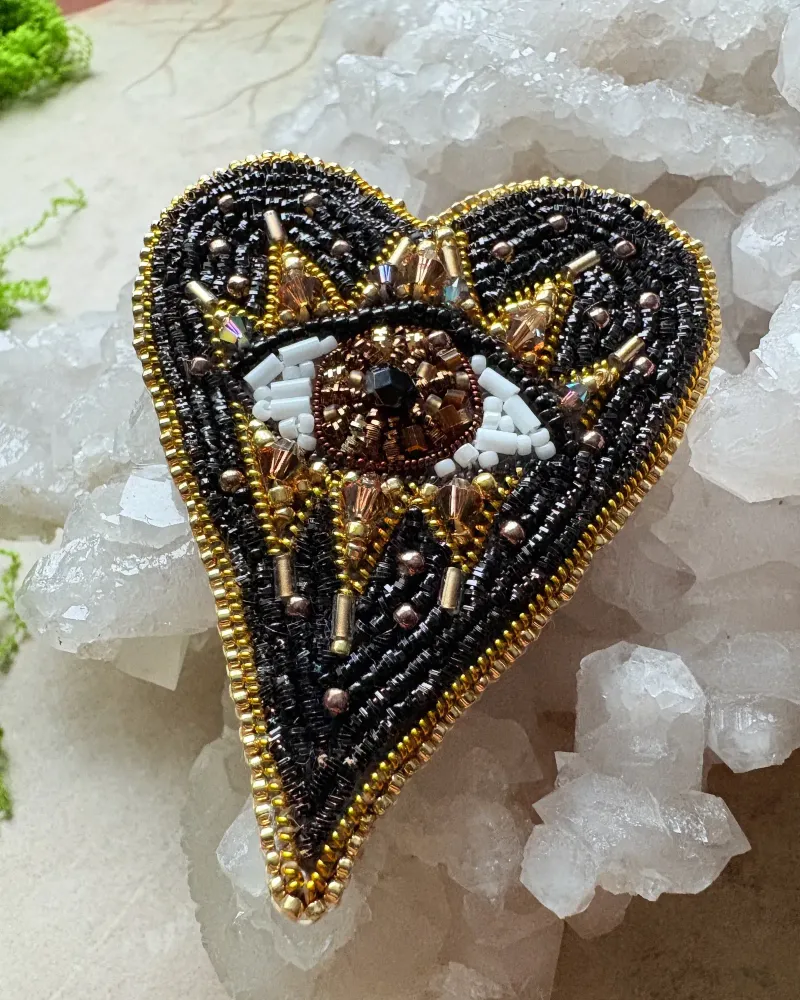 Брошь «Evil eye»