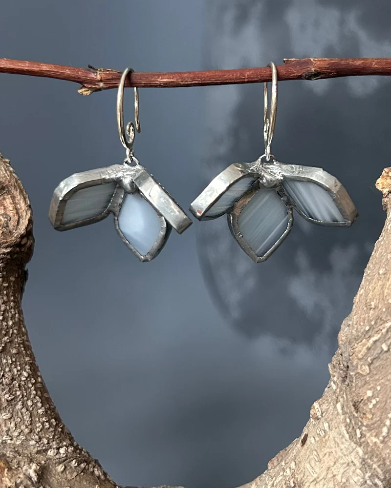 Серьги «Гортензия»