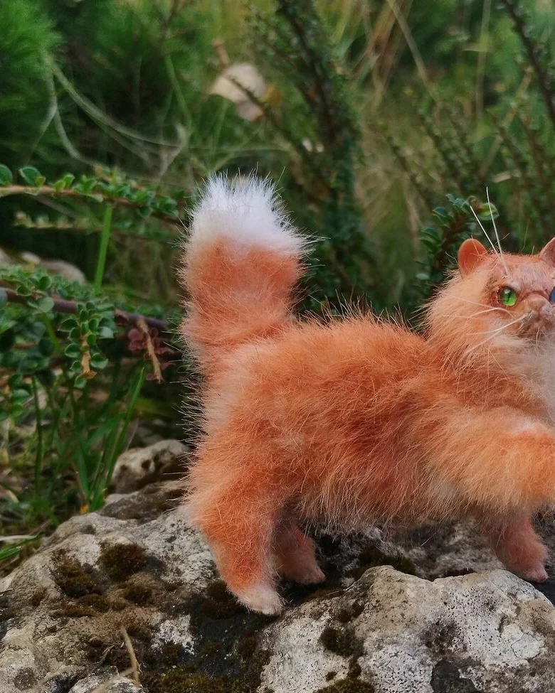 Рыжий кот, миниатюра 1:6 — Рыжий кот, миниатюра 1:6
