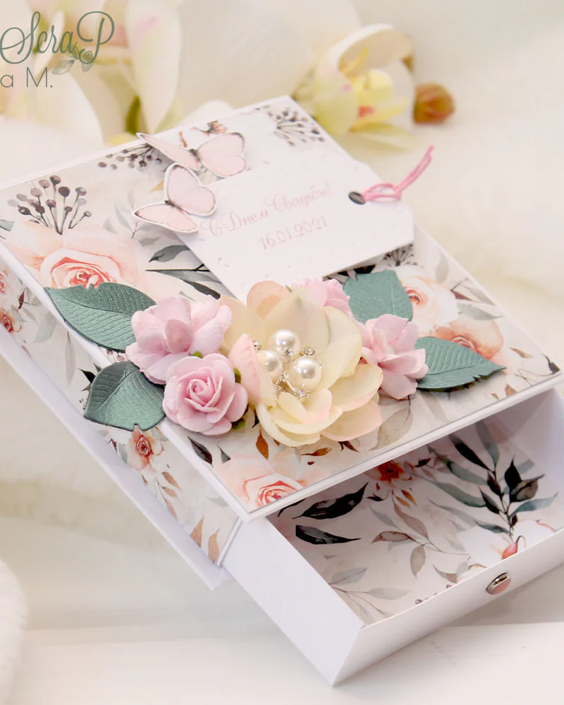 Коробочка для денег или подарочной карты