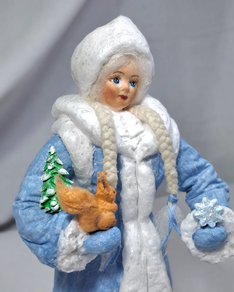 Ватная игрушка Снегурочка