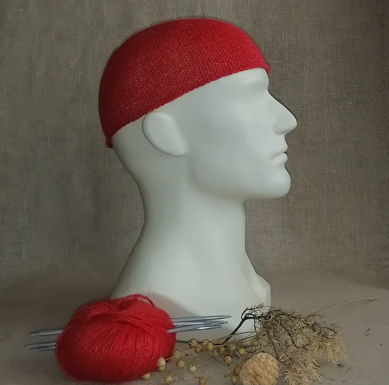 Шапка докерская из конопли