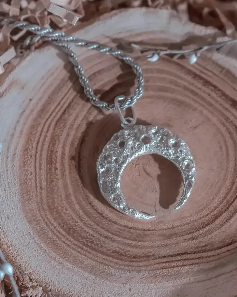 Подвеска «Луна» из серебра