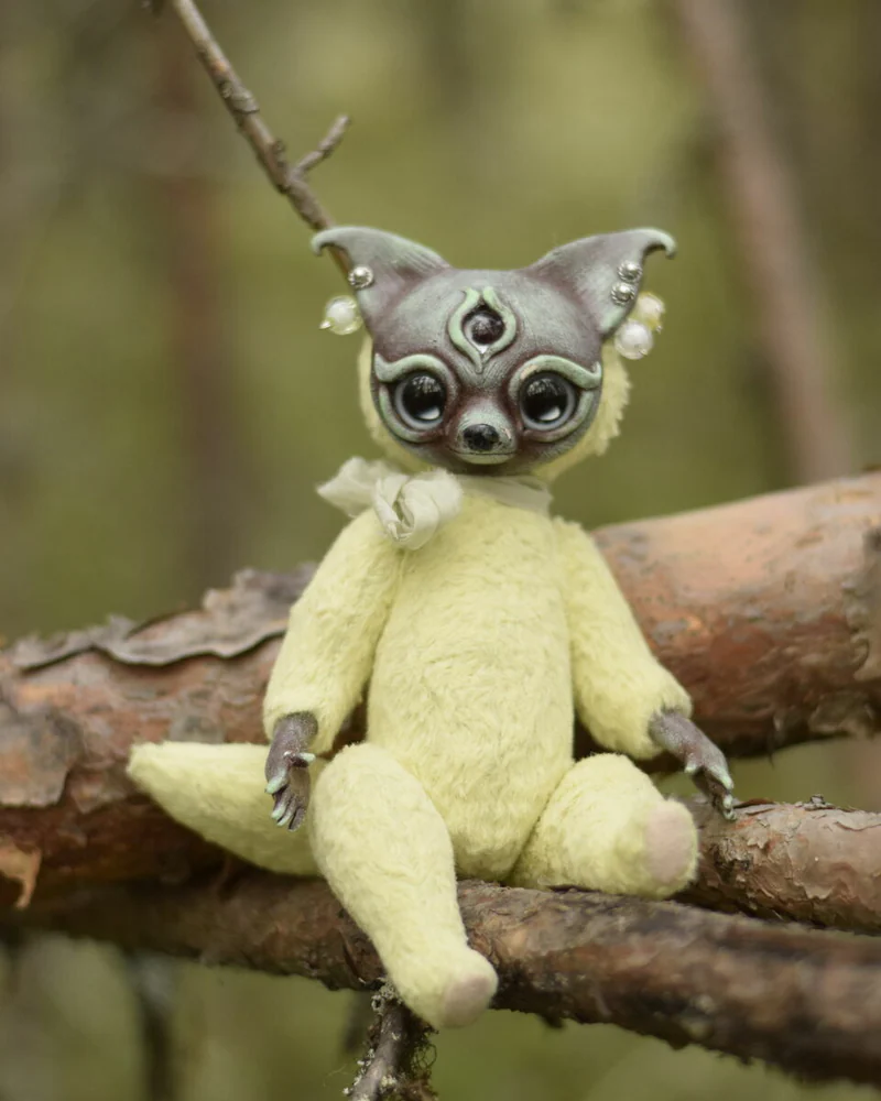Интерьерная игрушка Лиса Дейзи, необычный подарок