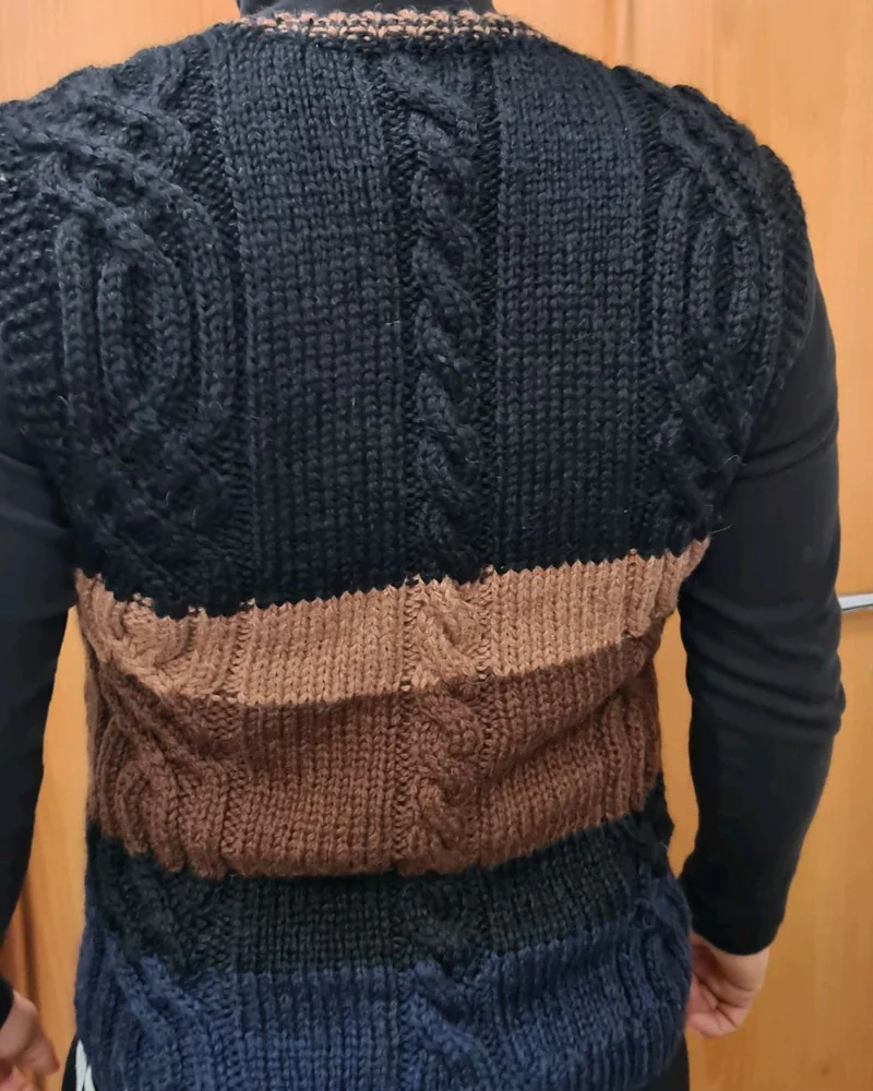 Безрукавка из альпаки