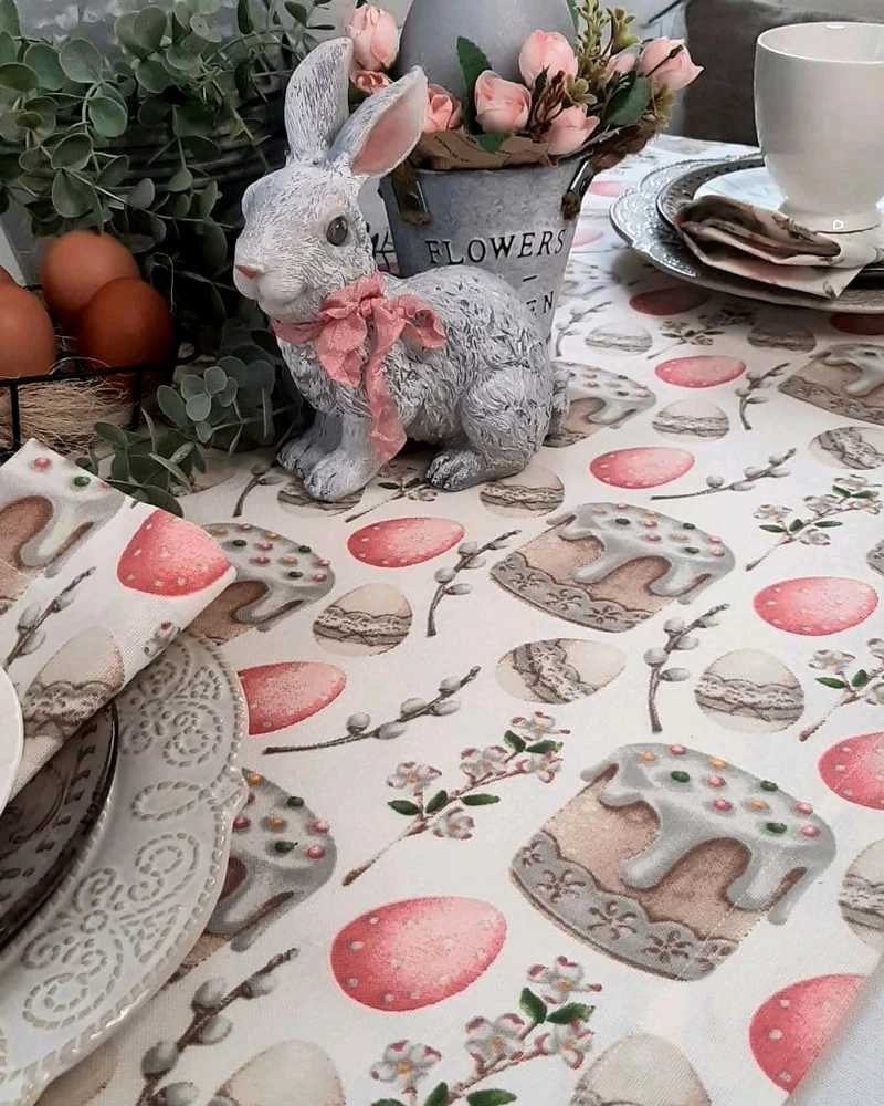 Пасхальная дорожка и салфетки