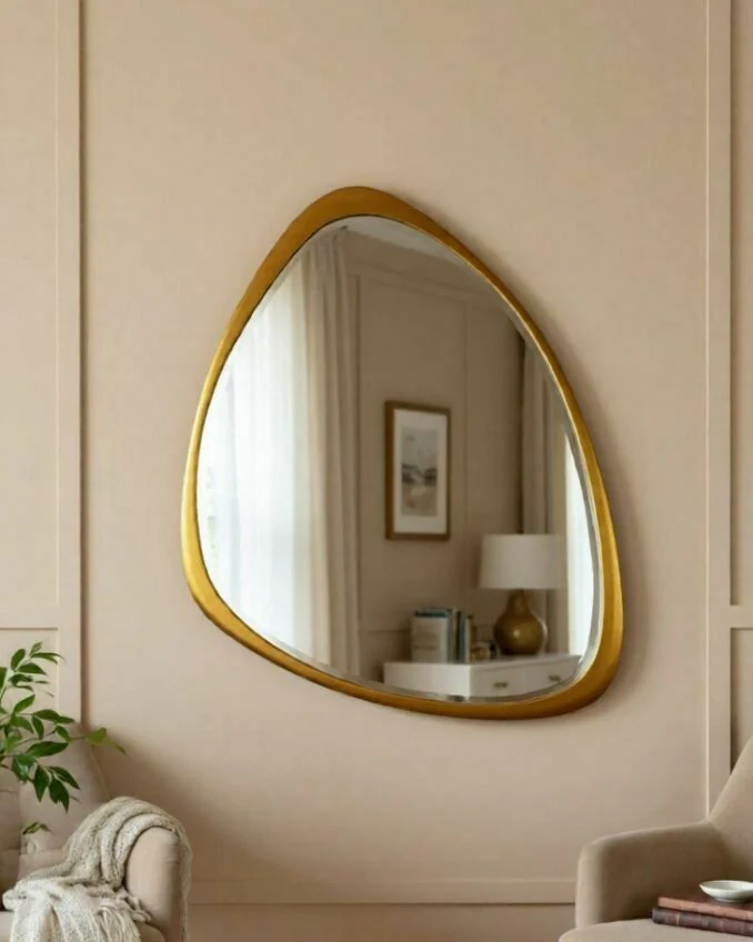 Рама для зеркала Stone 60×80 см, золотой — Золотой