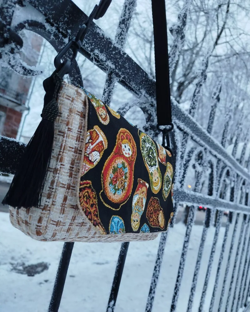 Сумка "Матрёшки" в русском стиле