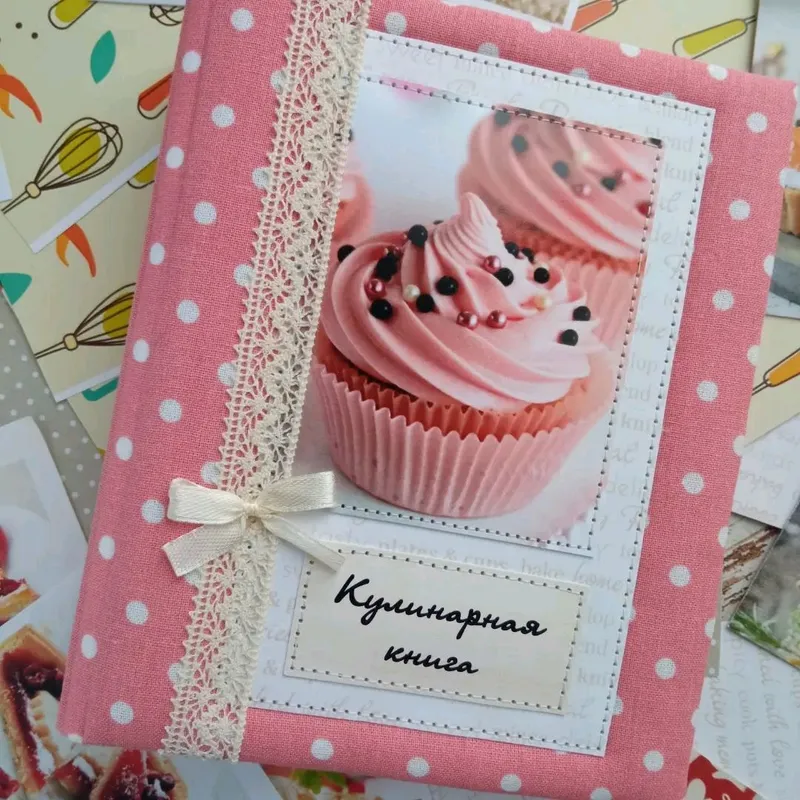Кулинарная книга для рецептов на кольцах 13×16 см