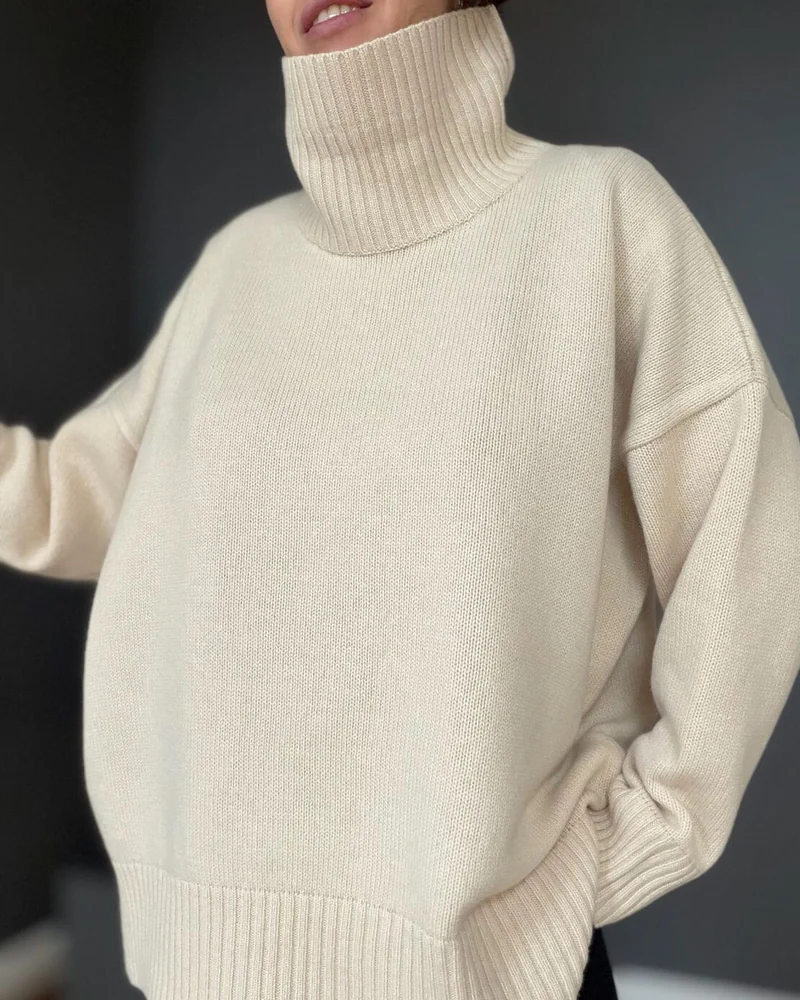 Вязаный женский свитер 100% кашемир
