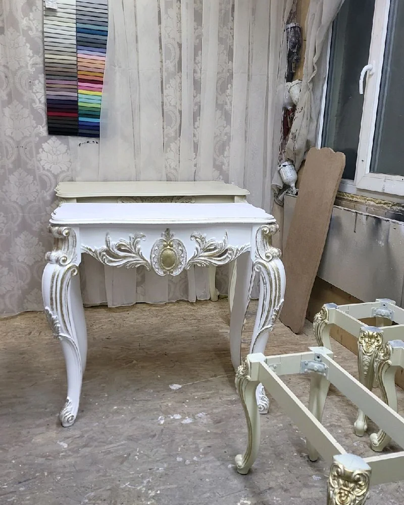 Стол Консоль 90 см (белый) — Основной