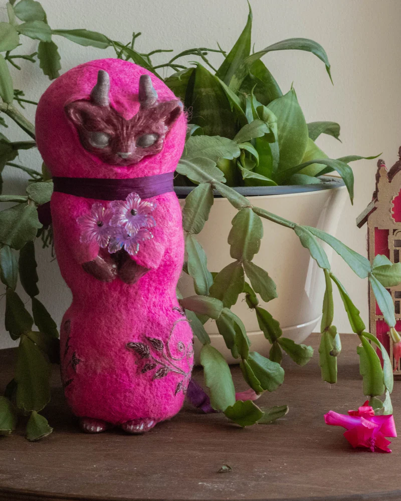 Кот Зимний цветок