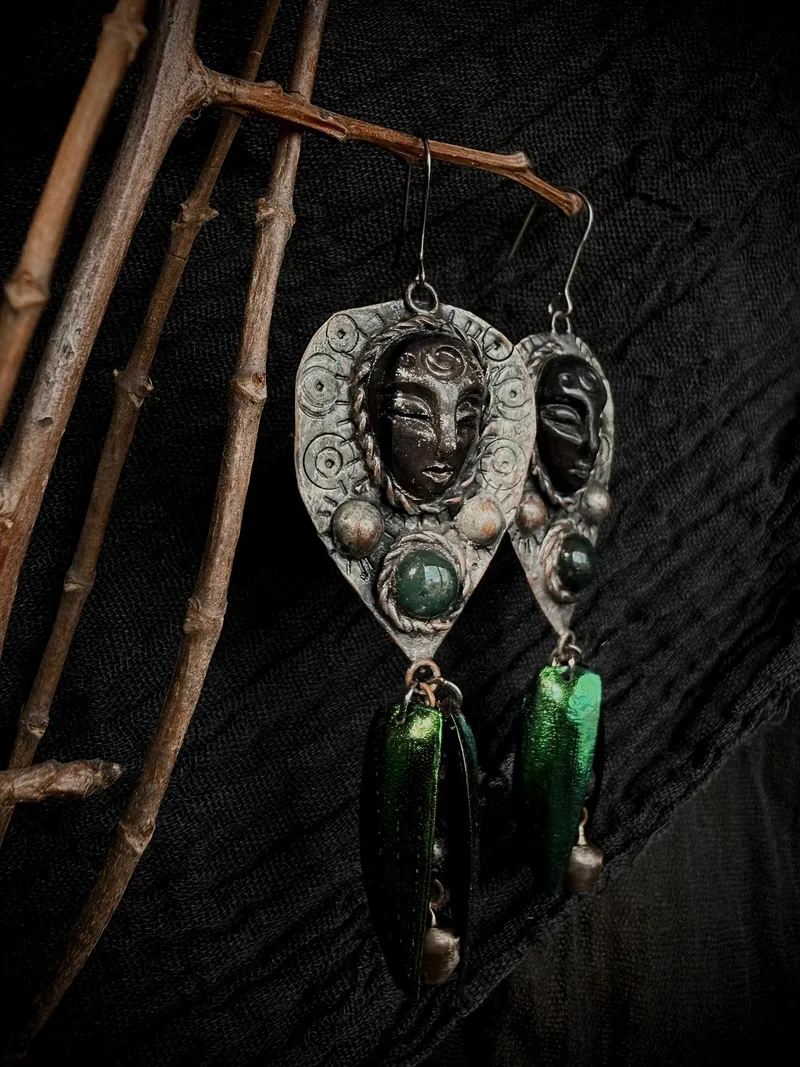 Серьги «Птицы-сестрицы»