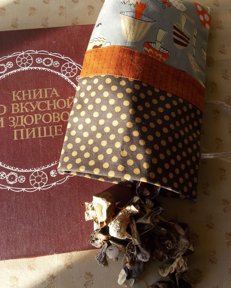 Подарочный мешочек "Мухоморчики сушеные"